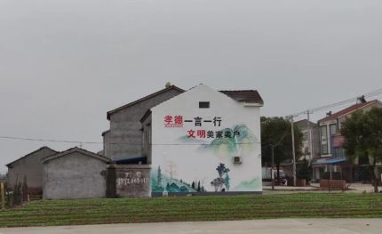 商洛新农村墙绘